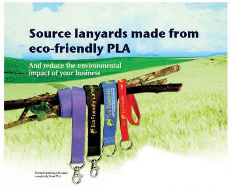 Source lanyards made from eco-friendly PLA - Source lanyards made from eco-friendly PLA