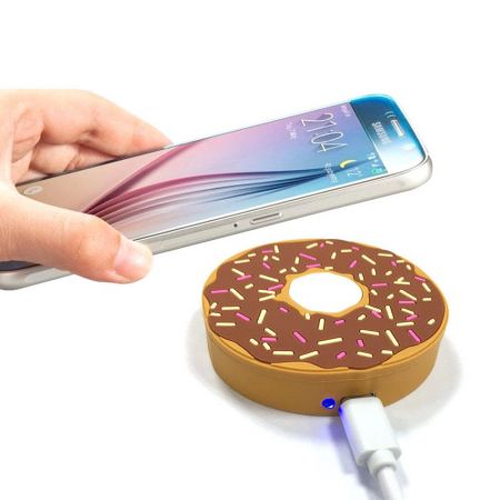 Custom Soft PVC Wireless Charging Pad - Rubber Wireless Charger
