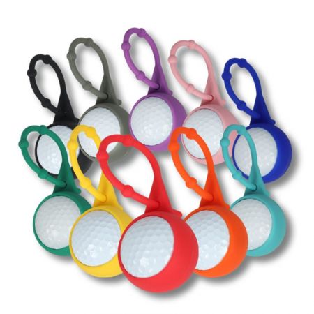 wholeale silicone golf ball sleeve holders