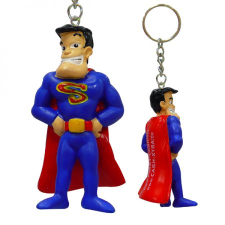 Superman Figure Keychain - Superman Figure Keychain