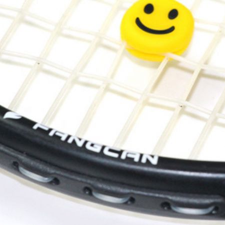 Custom tennis racquet accessories and tennis dampeners can be customized with your own text or logo to add a personal touch.