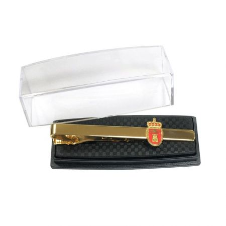 Personalized Gold Plated Tie Bar - Personalized Gold Plated Tie Bar