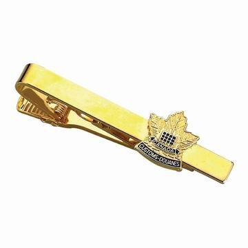Customized Tie Bar - Canada Maple Leaf Tie Bar