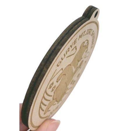promotional wooden sports medal