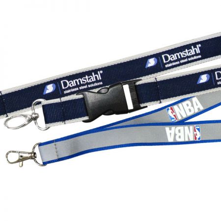 Custom Lanyards with Reflective Color - Promotional Reflective Lanyards