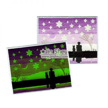 Luminous Patches and Reflective Patches - Luminous Glowing Embroidery Patches