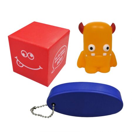 Anti-Stress-Schlüsselanhänger mit Spielzeug - Anti-Stress-Spielzeug