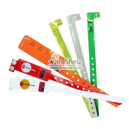 Disposable Vinyl PVC Bracelets - Custom Rubber Bracelets and Silicone Wristbands