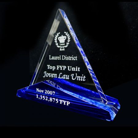 Crystal Trophy - Glass Awards