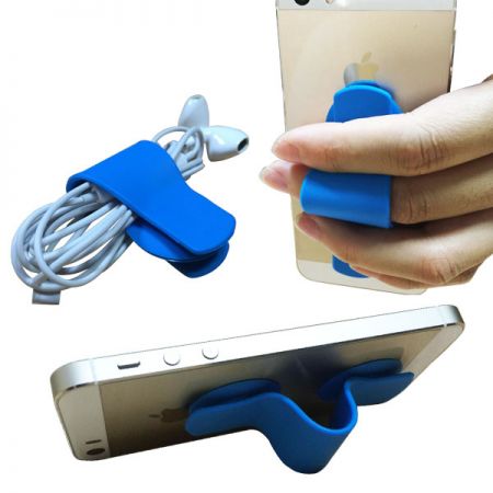 Silicone Mobile Phone Grip - multiple usage of mobile grips