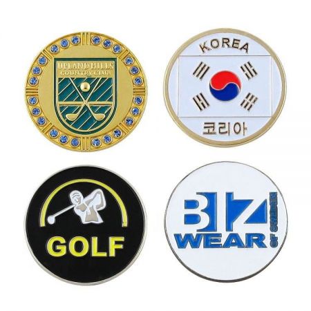 CUSTOM GOLF BALL MARKERS - Custom Golf Ball Markers
