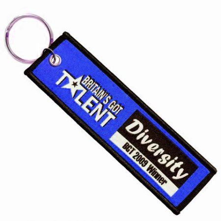Promotional Woven Key Tags - Promotional Woven Key Tags