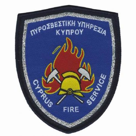 Custom Fire Department Patches - Woven Cloth Patches