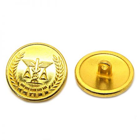 Gold Plated Military Buttons - Gold Plated Military Buttons