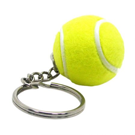Ball Key Chain with Tennis Ball - Tennis Keychains