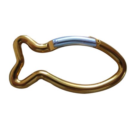 Fish Carabiner Hooks - locking carabiner keychain hook