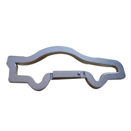 Car shaped carabiner hook - carabiner hook keychain