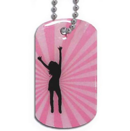 Full Color Printed Custom Dog Tags with Epoxy Covered - Full Color Epoxy Dog Tags