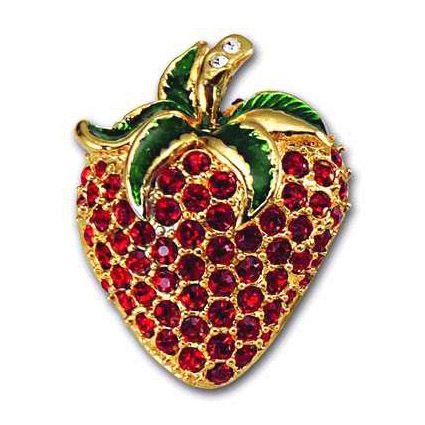 Strawberry Shape Pewter Items - Strawberry Shape Pewter Items