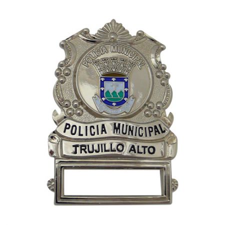 Policia Municipal Badges - Custom Police Badges