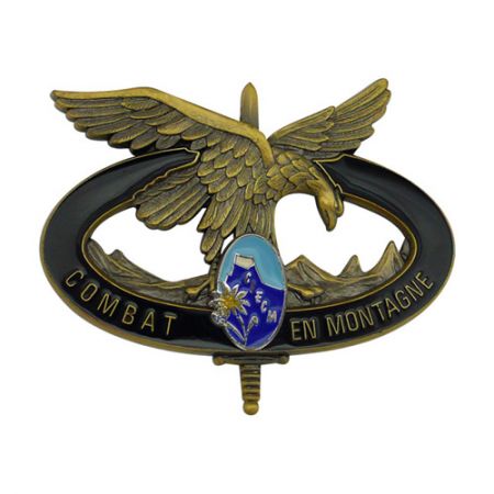 Combat Montagne Badges - Custom Made Combat Montagne Badges
