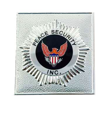 Peace Security Badges - Custom Made Peace Security Badges