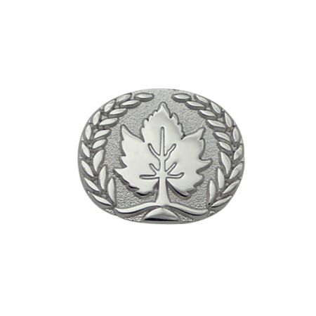 Sterling Silver Maple Leaf Lapel Pin - Maple Leaf Lapel Pin