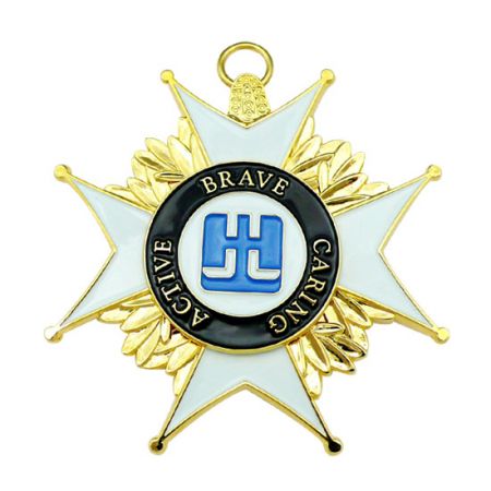 Sterling silver Medal Pendant