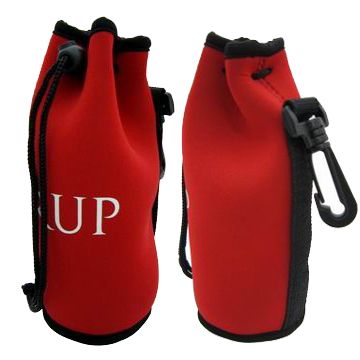 neorpene beer bottle cooler holder with string