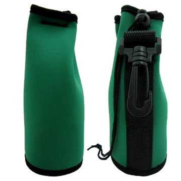 custom logo promotional neoprene beer bottle holder