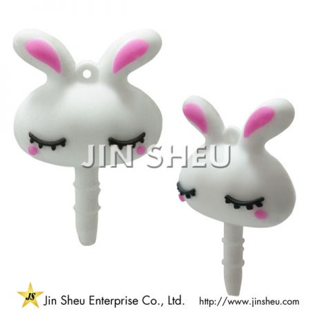 Cute Rabbit PVC Ear Caps - Cute Rabbit PVC Ear Caps