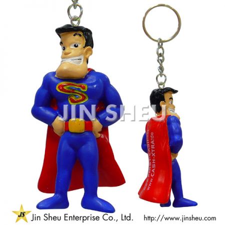 Superman Figure Keychain - Superman Figure Keychain