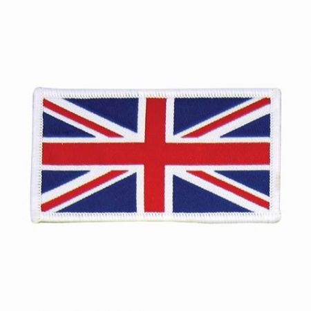 Country Flag Woven Patches - Union Jack Iron on Woven Cloth Patch