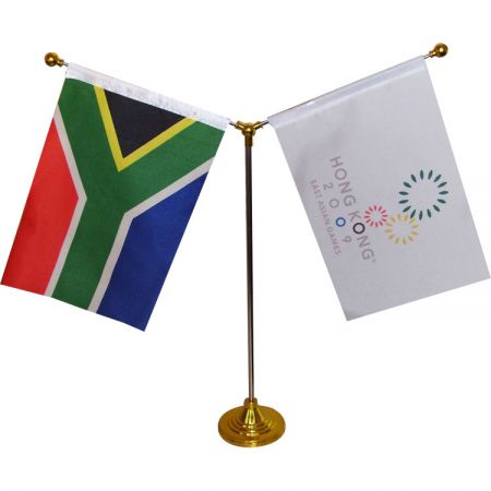 Double Friendship Table Flags - Double Friendship Table Flags