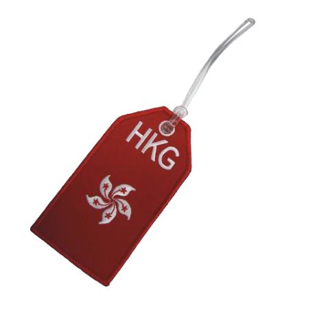 Hawaiian Airlines Embroidered Baggage Tag - Hawaiian Airlines Embroidered Baggage Tag