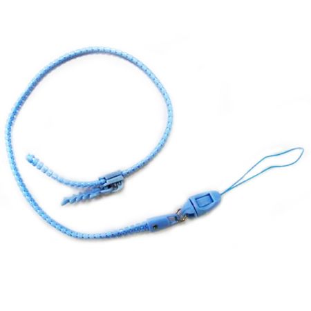 Plastic Zipper Lanyards - Plastic Zipper Lanyards