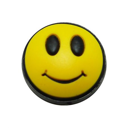 Smiley Face Rubber Charms - Smiley Face Rubber Charms
