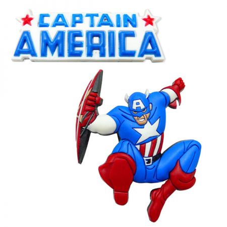 Charmsy do butów amerykańskiego kapitana - Charmsy do butów amerykańskiego kapitana