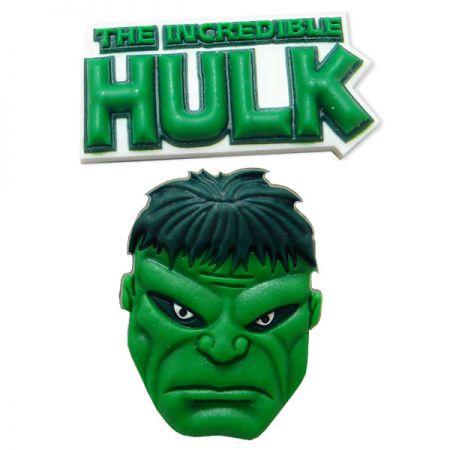 Zawieszki do butów Hulk z PVC - Zawieszki do butów Hulk z PVC
