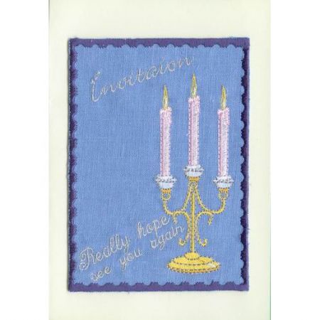 Promotional Greeting Cards with Embroidery - Promotional Greeting Cards with Embroidery