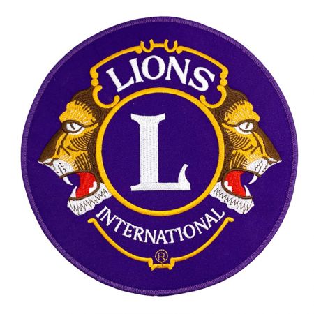 Stort stykke Lions International - Lions International patch