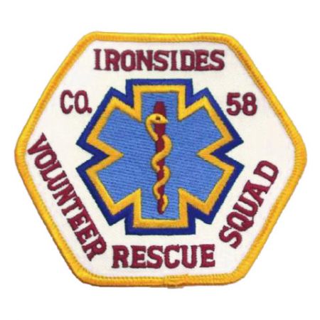 Embroidered Rescue Patches - Embroidered Rescue Patches