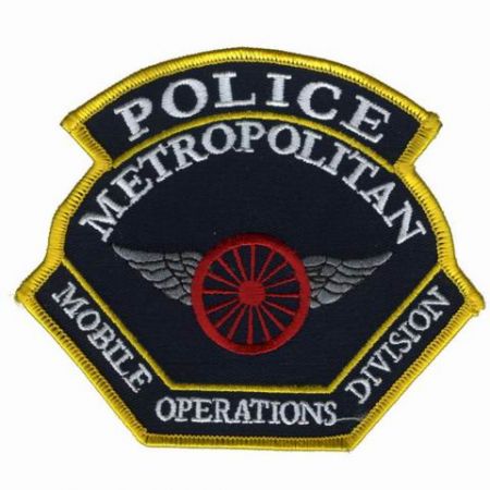 Iron On Police Patches - Security Embroidery Badges