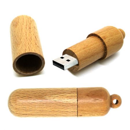 Drewniany, ekologiczny dysk USB - Drewniany, ekologiczny dysk USB