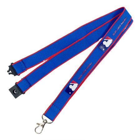Custom Polyester Lanyard Dual Color Background - Custom Polyester Lanyard Dual Color Background