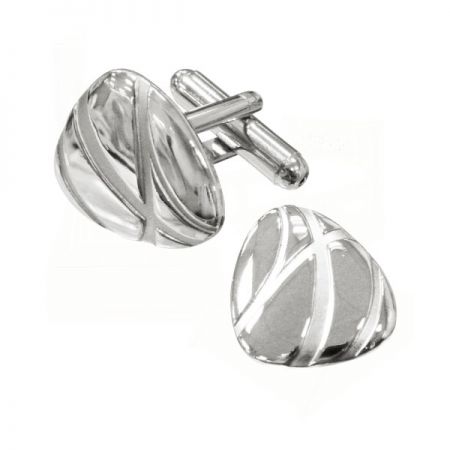 Custom Sterling Silver Cufflinks - Custom jewelry 925 sterling silver souvenirs