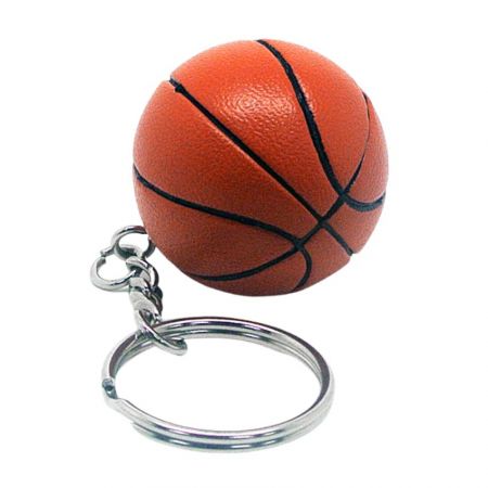 3D basketbal sleutelhanger - 3D Sport sleutelhanger