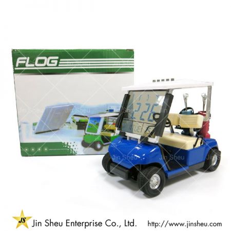 Mini Golf Buggy Cart with LCD Clock - Golf Buggy Cart with Clock