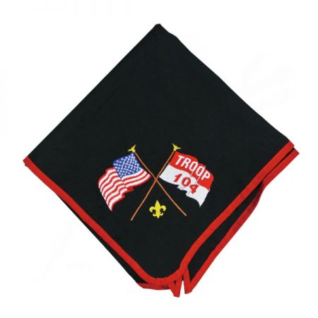 Индивидуальные шейные платки с вышивкой логотипа - Индивидуальные шейные платки с вышивкой логотипа