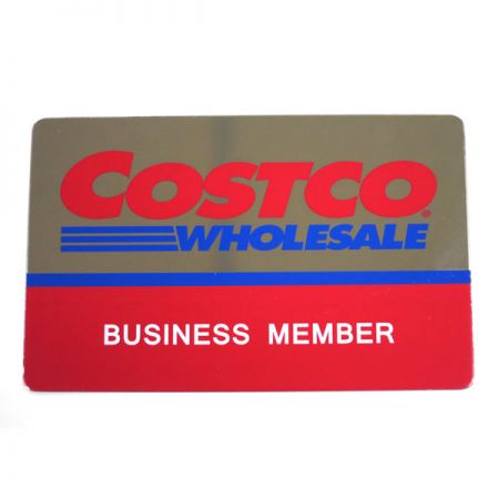 Stainless Steel Business Card - Costco Mirror Effect Business Card